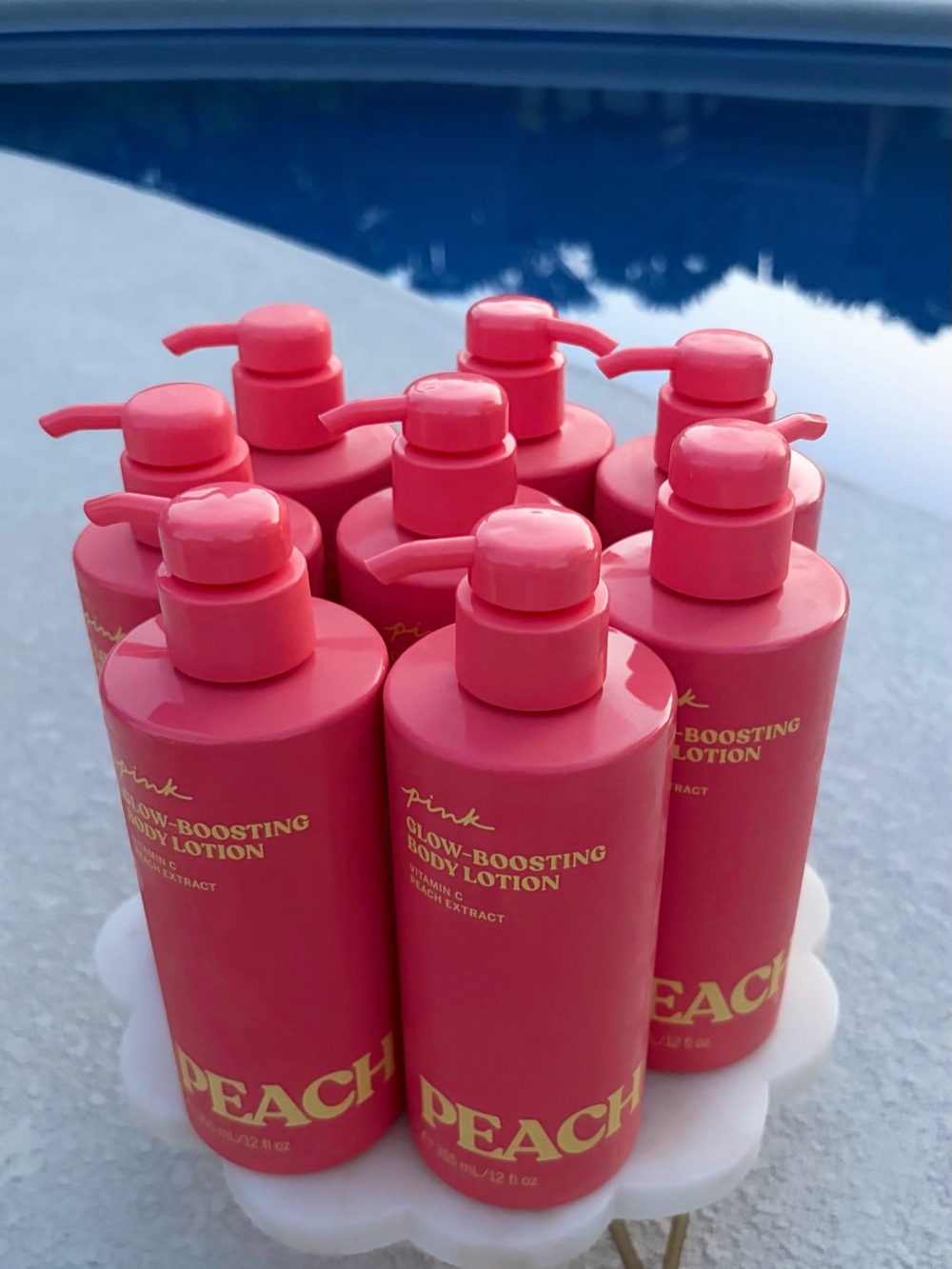 PINK Victoria’s Secret - 12oz PEACH - Glow Boosting Body Lotion - Picture 4 of 11